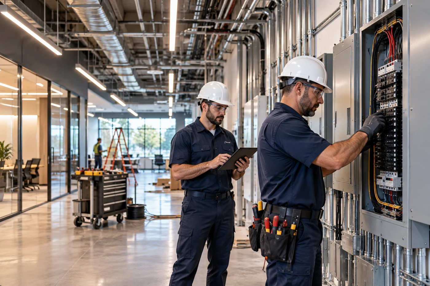 Commercial electrical work