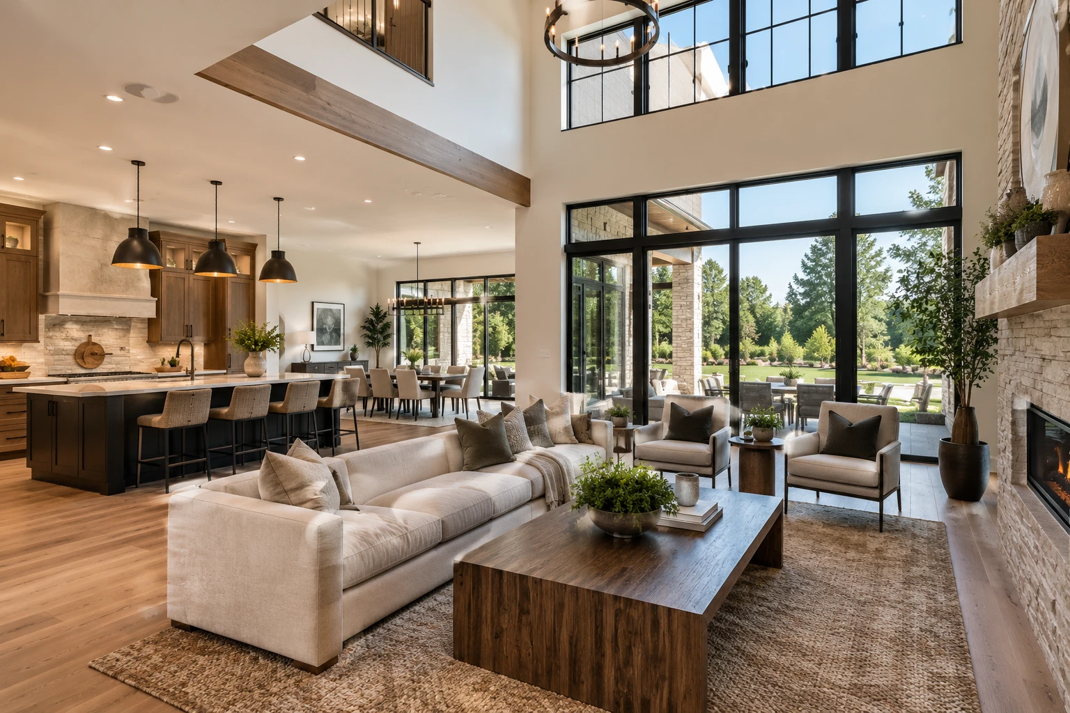 Illustrative luxury interior concept