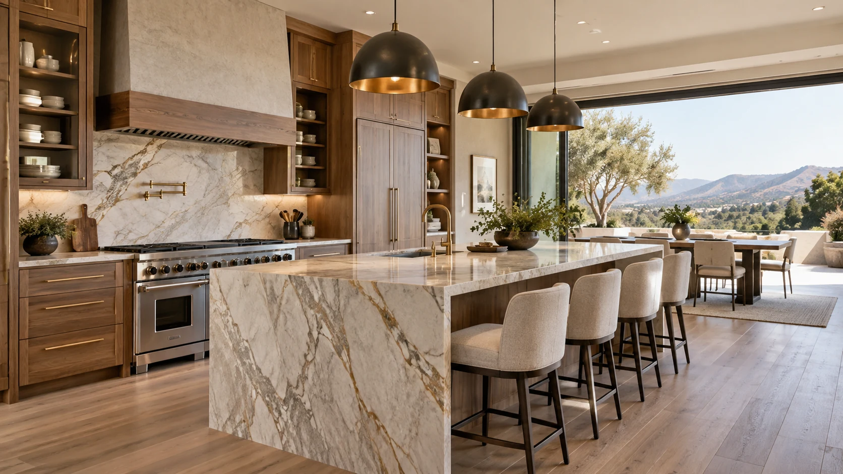 Luxury modern kitchen